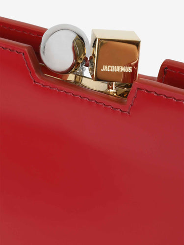 Jacquemus Mujer Barcelona Bolso Le Salon color Rojo sku 811-000048 01 - Foto 3