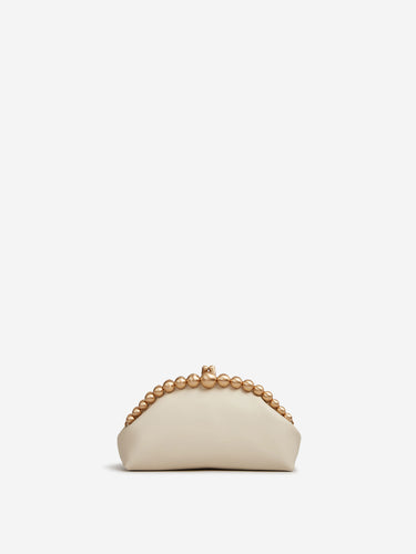Cult Gaia Mujer Barcelona Bolso Clutch Una color Marfil sku 811-000052 01 - Foto 3