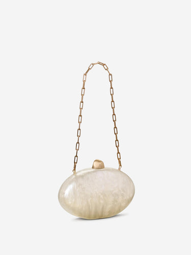 Cult Gaia Mujer Barcelona Bolso Clutch Eviana color Marfil sku 811-000053 01 - Foto 3