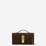 DeMellier Mujer Barcelona Bolso The Vancouver Clutch color Marrón Oscuro sku 811-000059 01 - Foto 1