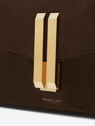 DeMellier Mujer Barcelona Bolso The Vancouver Clutch color Marrón Oscuro sku 811-000059 01 - Foto 5