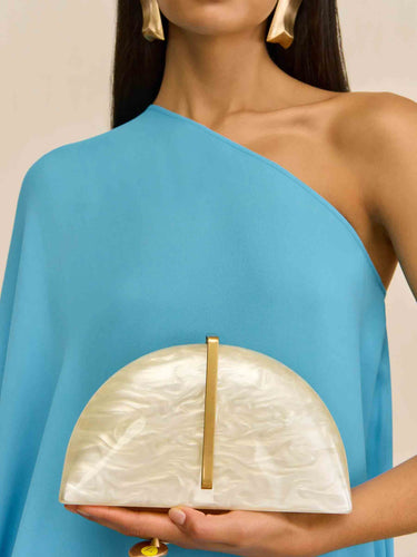 Cult Gaia Mujer Barcelona Bolso Laguna Clutch color Marfil sku 811-000067 01 - Foto 2