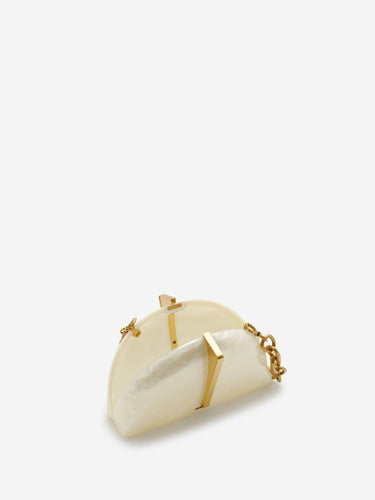Cult Gaia Mujer Barcelona Bolso Laguna Clutch color Marfil sku 811-000067 01 - Foto 4