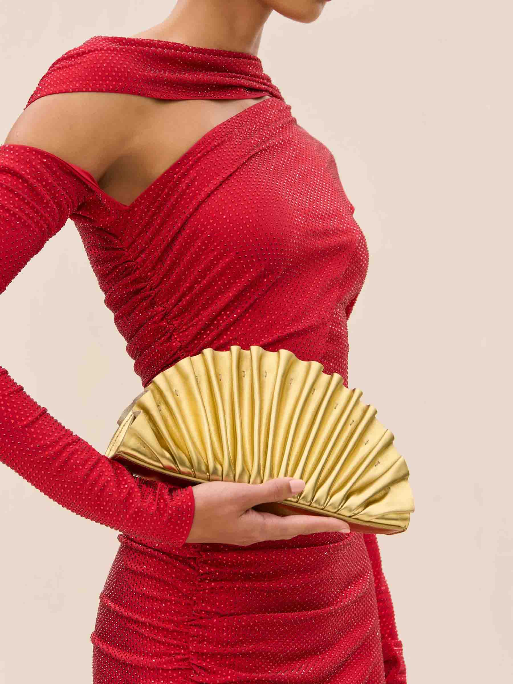 Cult Gaia Mujer Barcelona Bolso Clutch Nala Mini color Dorado sku 811-000072 01 - Foto 2