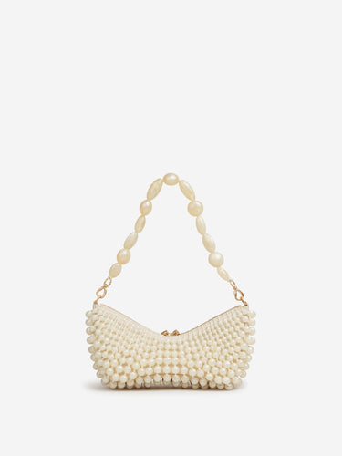 Cult Gaia Mujer Barcelona Bolso Mercier Clutch color Beige sku 811-000075 01 - Foto 3