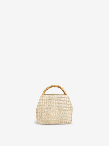 Cult Gaia Mujer Barcelona Bolso Mini Solene color Rafia sku 811-000082 01 - Foto 5