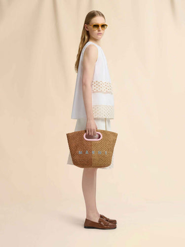 Marni Mujer Barcelona Bolso Shopper Seaside color Rafia sku 811-000091 02 - Foto 2