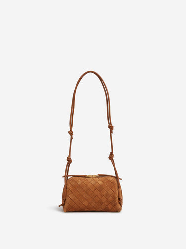 Bottega Veneta Mujer Barcelona Bolso Ante Concert color Caramelo sku 811-000098 01 - Foto 1