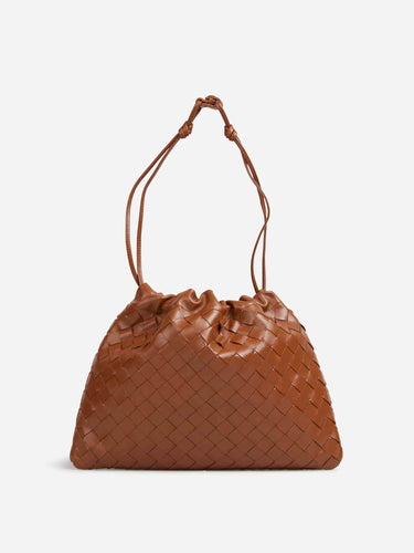 Bottega Veneta Mujer Barcelona Bolso Medium Dustbag color Caramelo sku 811-000102 01 - Foto 1