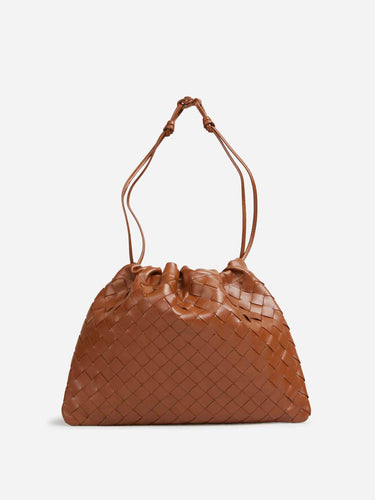 Bottega Veneta Mujer Barcelona Bolso Medium Dustbag color Caramelo sku 811-000102 01 - Foto 3