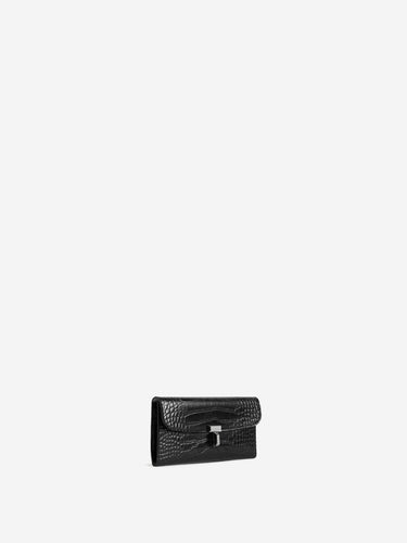 TOTEME Mujer Barcelona Cartera T-Lock Cocodrilo color Negro sku 811-000109 01 - Foto 3
