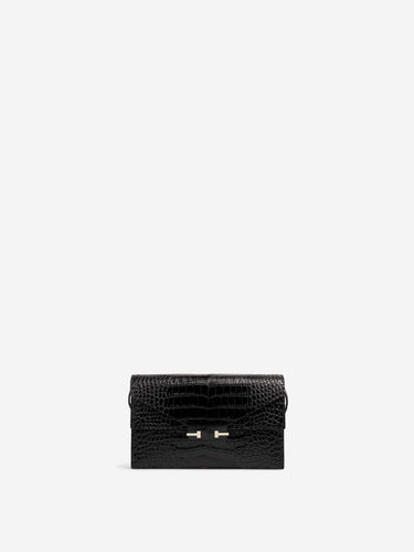 Tom Ford Mujer Barcelona Bolso Medium Cocodrilo color Negro sku 811-000120 01 - Foto 1
