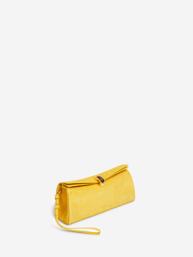 Jacquemus Hombre Barcelona Bolso Clutch Le Valérie color Amarillo sku 811-000121 01 - Foto 2