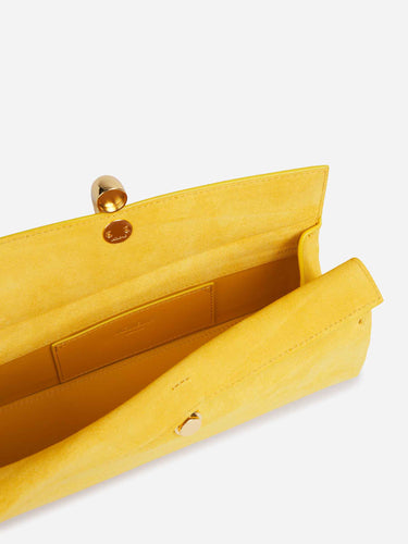 Jacquemus Hombre Barcelona Bolso Clutch Le Valérie color Amarillo sku 811-000121 01 - Foto 4