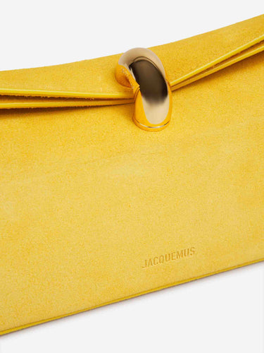 Jacquemus Hombre Barcelona Bolso Clutch Le Valérie color Amarillo sku 811-000121 01 - Foto 5