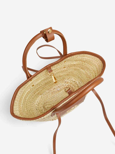 Jacquemus Mujer Barcelona Bolso Le Petit Panier color Camel sku 811-000123 02 - Foto 4