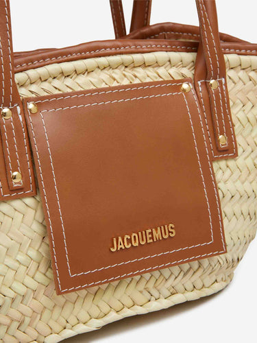 Jacquemus Mujer Barcelona Bolso Le Petit Panier color Camel sku 811-000123 02 - Foto 5