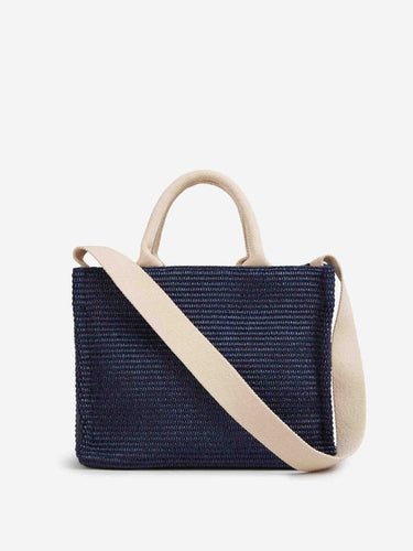 Marni Mujer Barcelona Bolso Tote Rafia color Azul Noche sku 811-000137 01 - Foto 3
