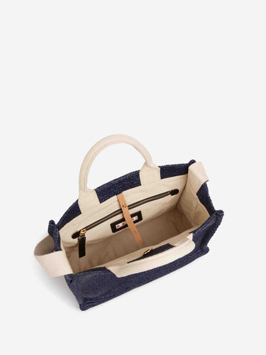 Marni Mujer Barcelona Bolso Tote Rafia color Azul Noche sku 811-000137 01 - Foto 4