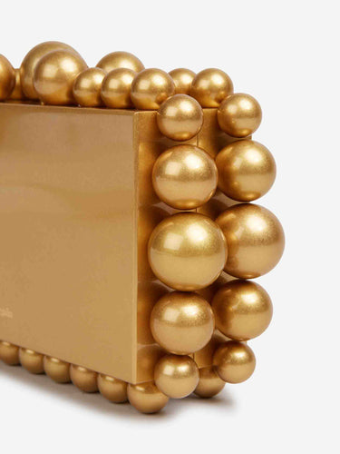 Cult Gaia Mujer Barcelona Clutch Eos color Dorado sku 811-000138 01 - Foto 5
