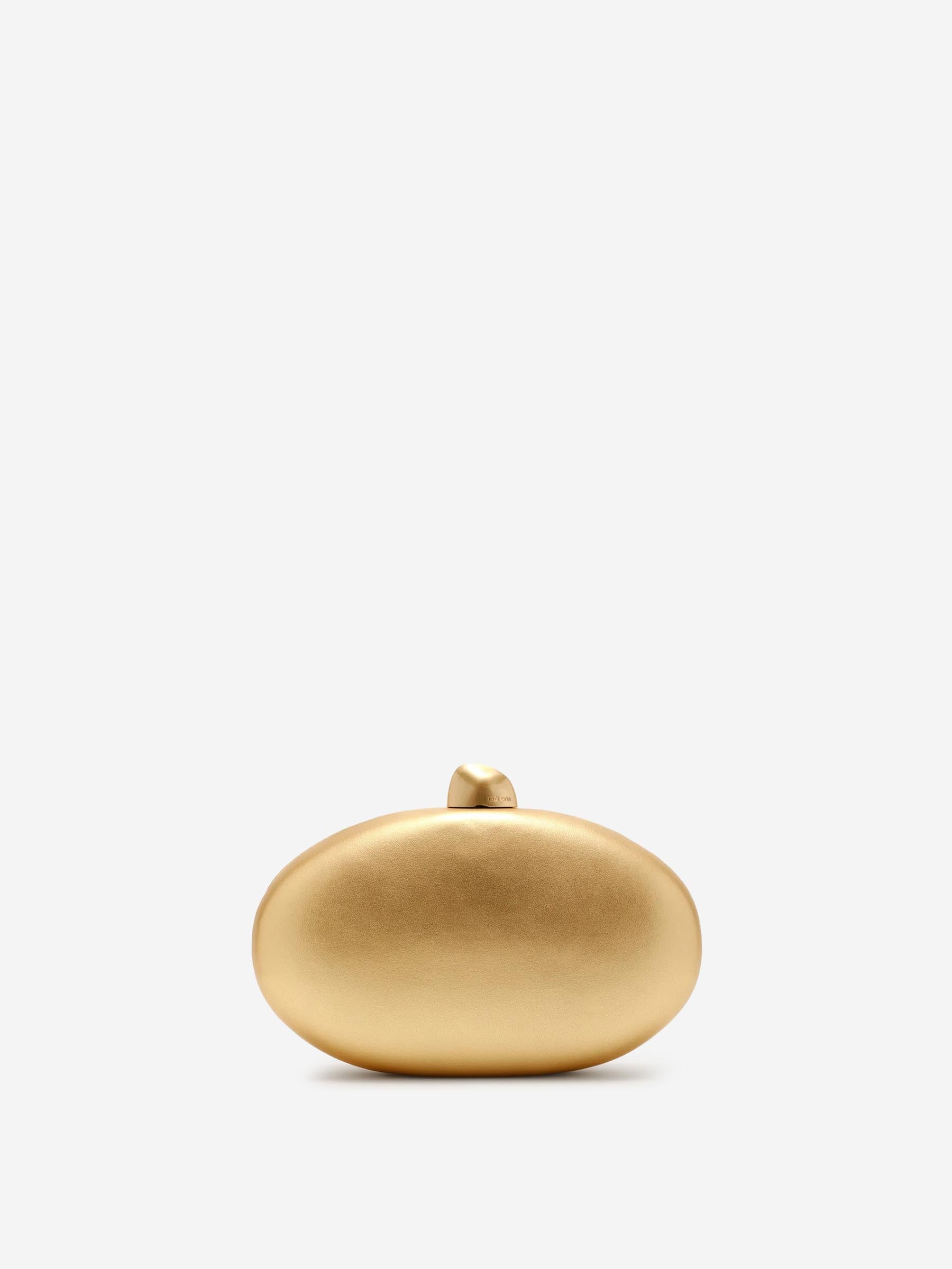 Cult Gaia Hombre Barcelona Clutch Eviana color Dorado sku 811-000139 01 - Foto 1