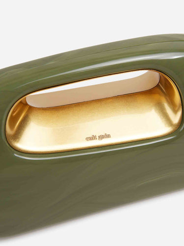 Cult Gaia Mujer Barcelona Clutch Amara color Verde sku 811-000142 01 - Foto 5