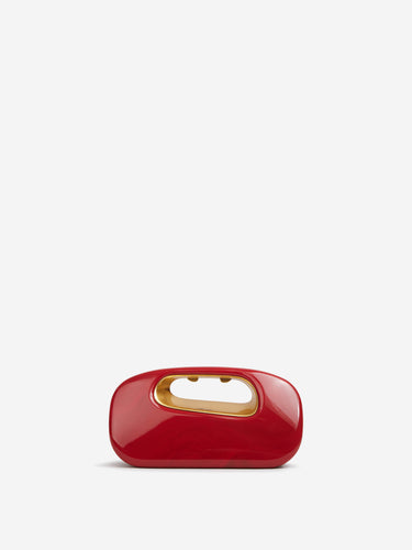 Cult Gaia Mujer Barcelona Clutch Amara color Rojo sku 811-000143 01 - Foto 1