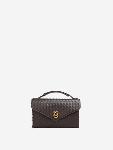 Bottega Veneta Hombre Barcelona Bolso Knot Lock color Marrón Oscuro sku 811-000150 01 - Foto 1