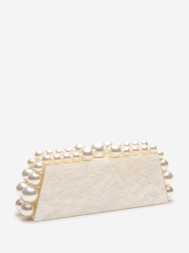 Cult Gaia Mujer Barcelona Bolso Clutch Eos Lungo color Marfil sku 811-000160 01 - Foto 2