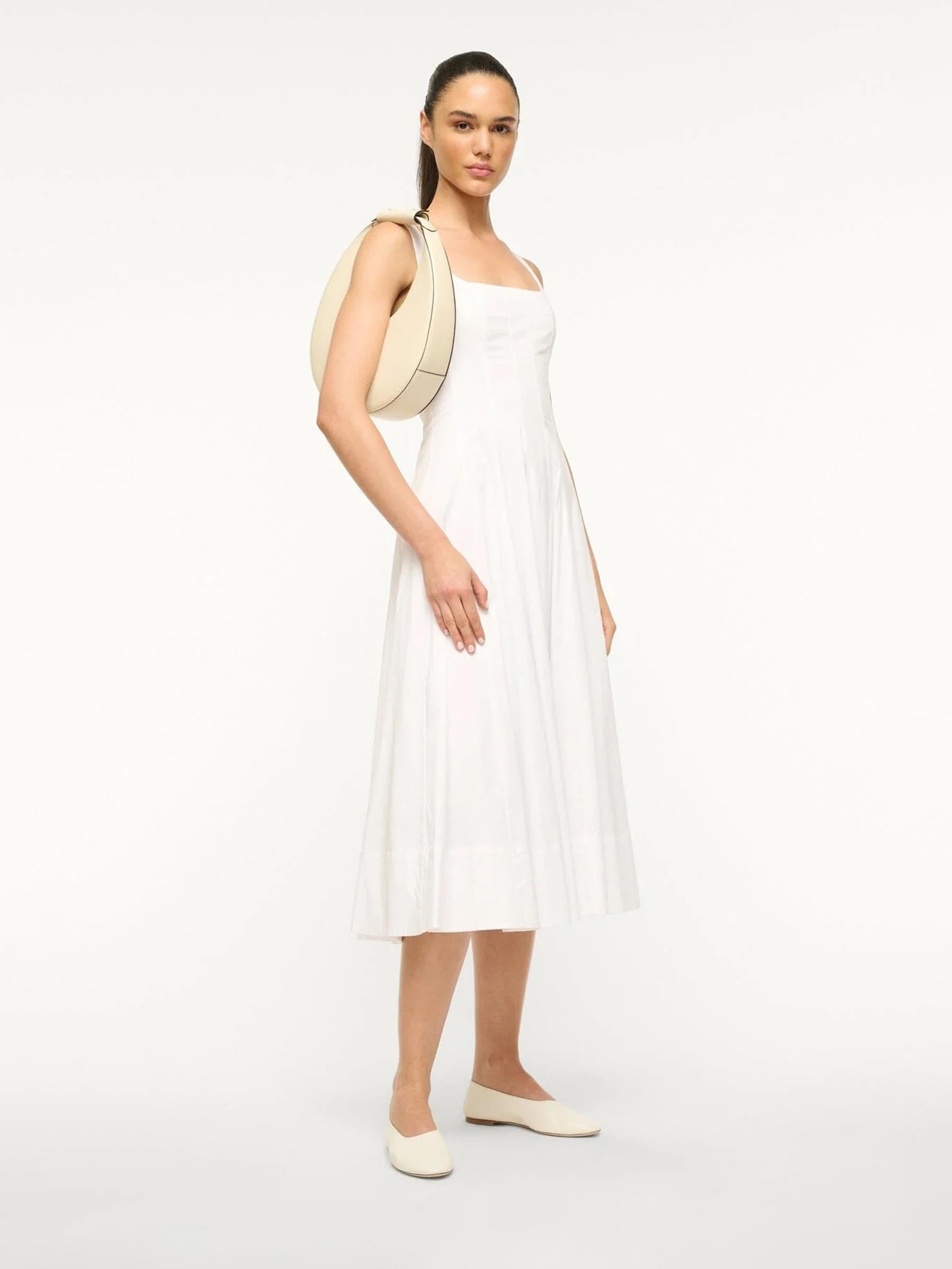 Staud Mujer Barcelona Bolso Mano Moon Bag color Blanco sku 812-000002 01 - Foto 2