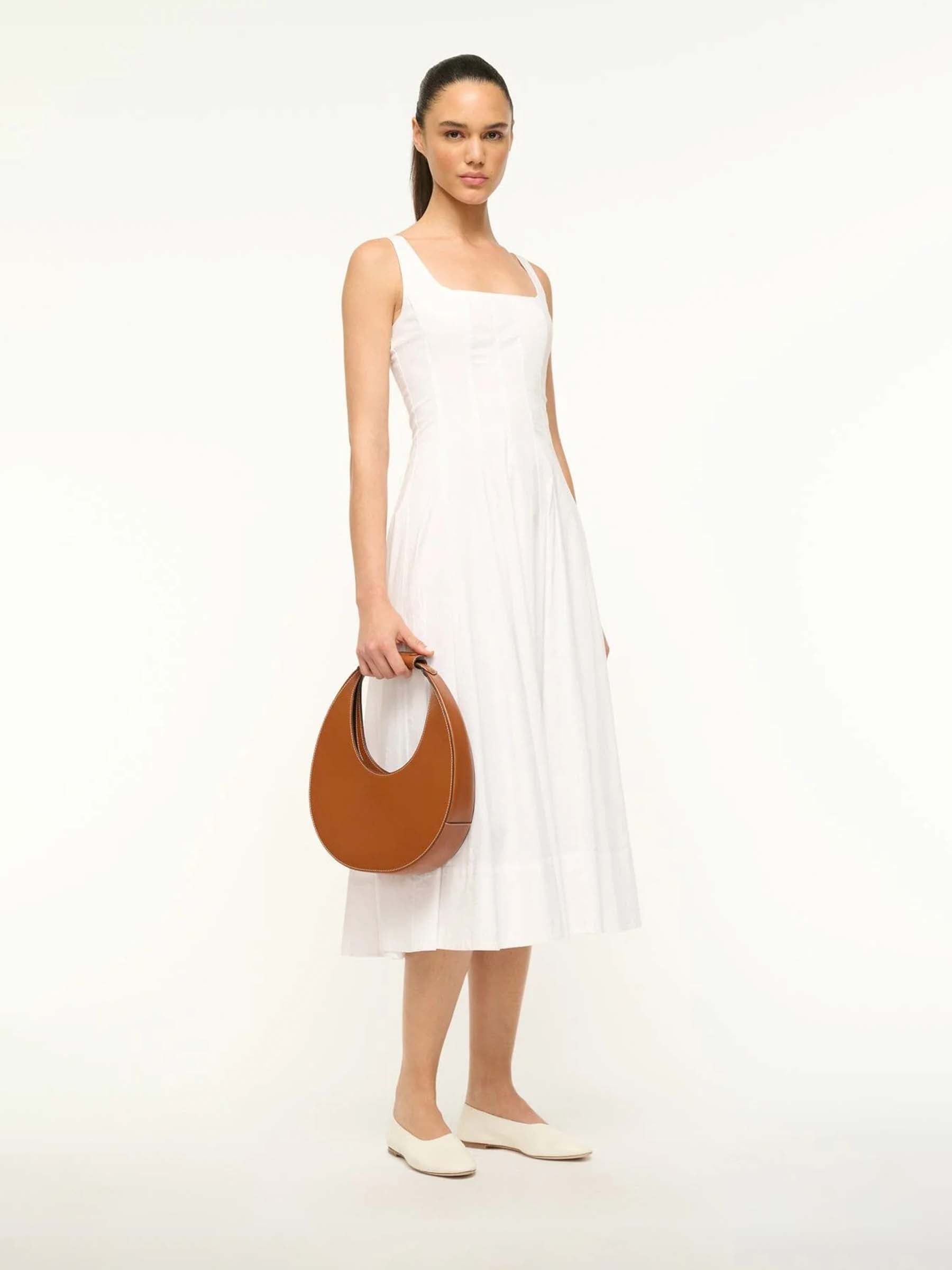 Staud Mujer Barcelona Bolso Mano Moon Bag color Marrón sku 812-000002 02 - Foto 2