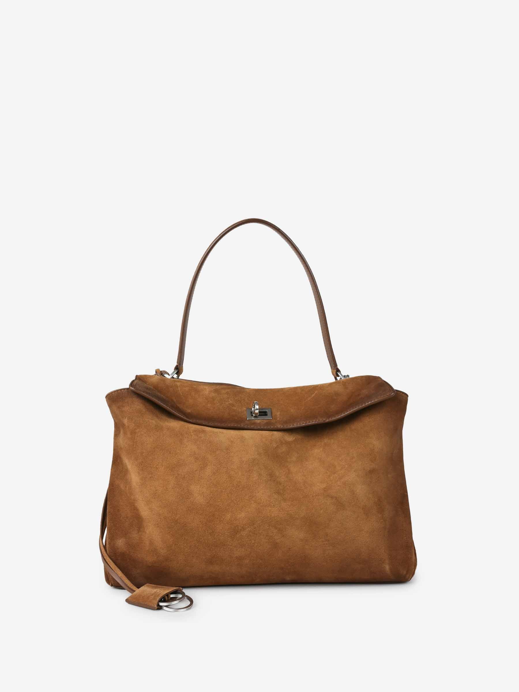 Balenciaga Mujer Barcelona Bolso Rodeo Medium color Camel sku 812-000005 02 - Foto 1