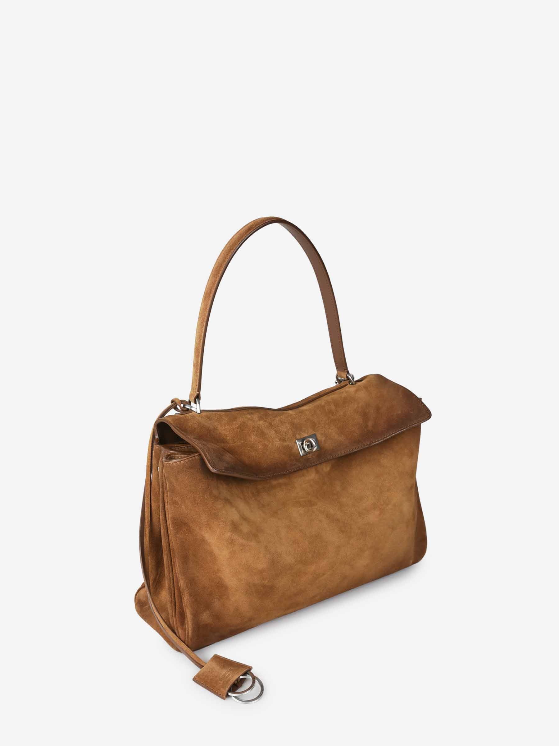 Balenciaga Mujer Barcelona Bolso Rodeo Medium color Camel sku 812-000005 02 - Foto 2