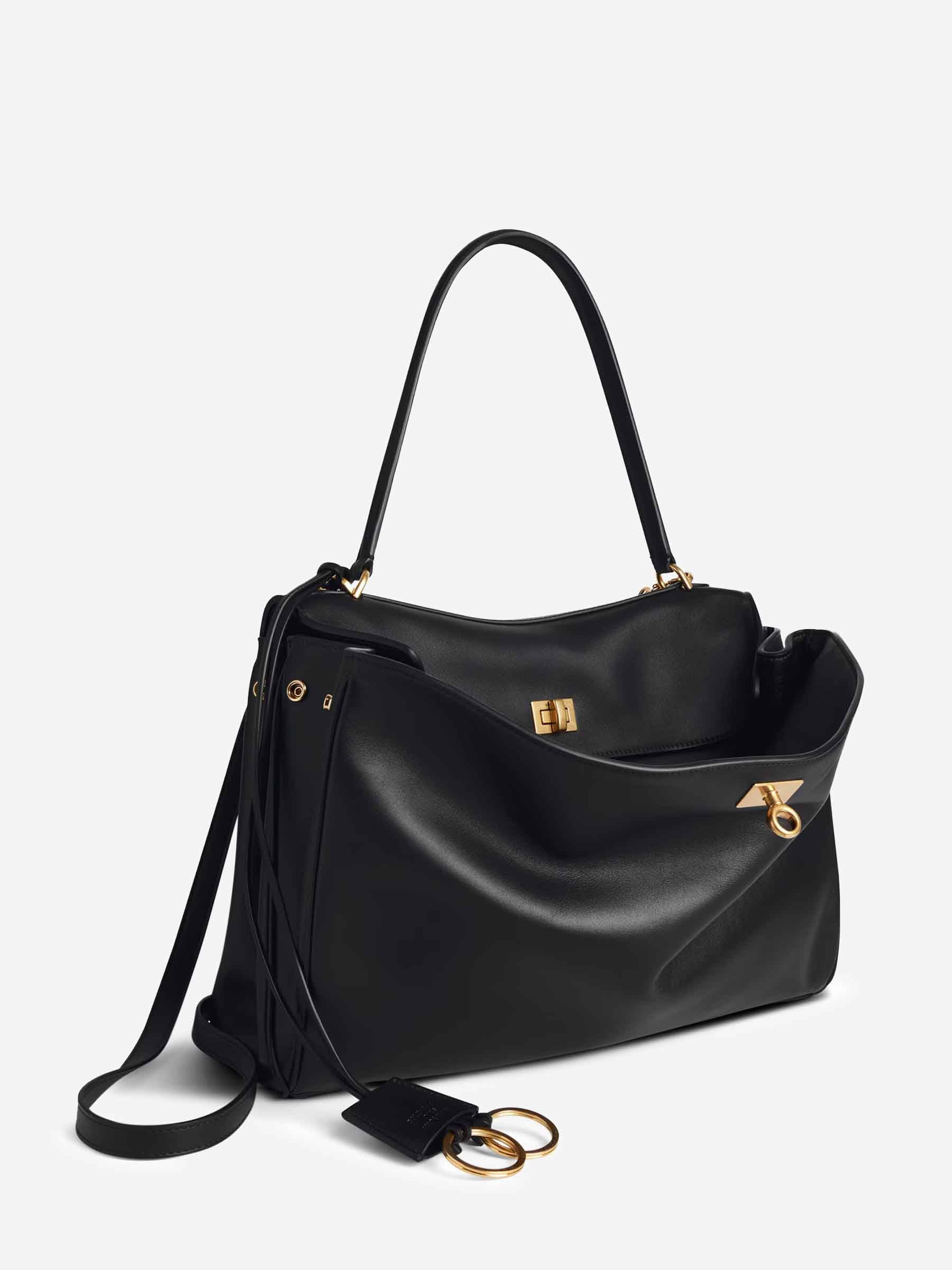 Balenciaga Mujer Barcelona Bolso De Mano Rodeo Mediano color Negro sku 812-000006 01 - Foto 2