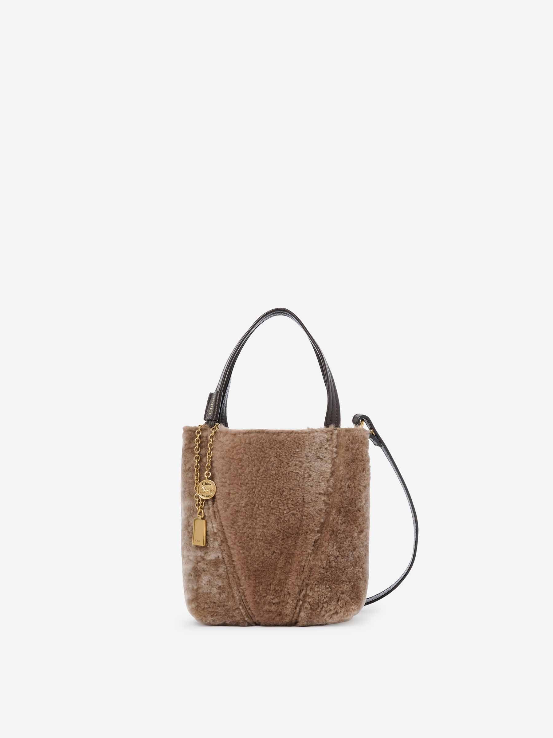 Chloé Mujer Barcelona Bolso Mini Spin color Taupe sku 812-000012 02 - Foto 1