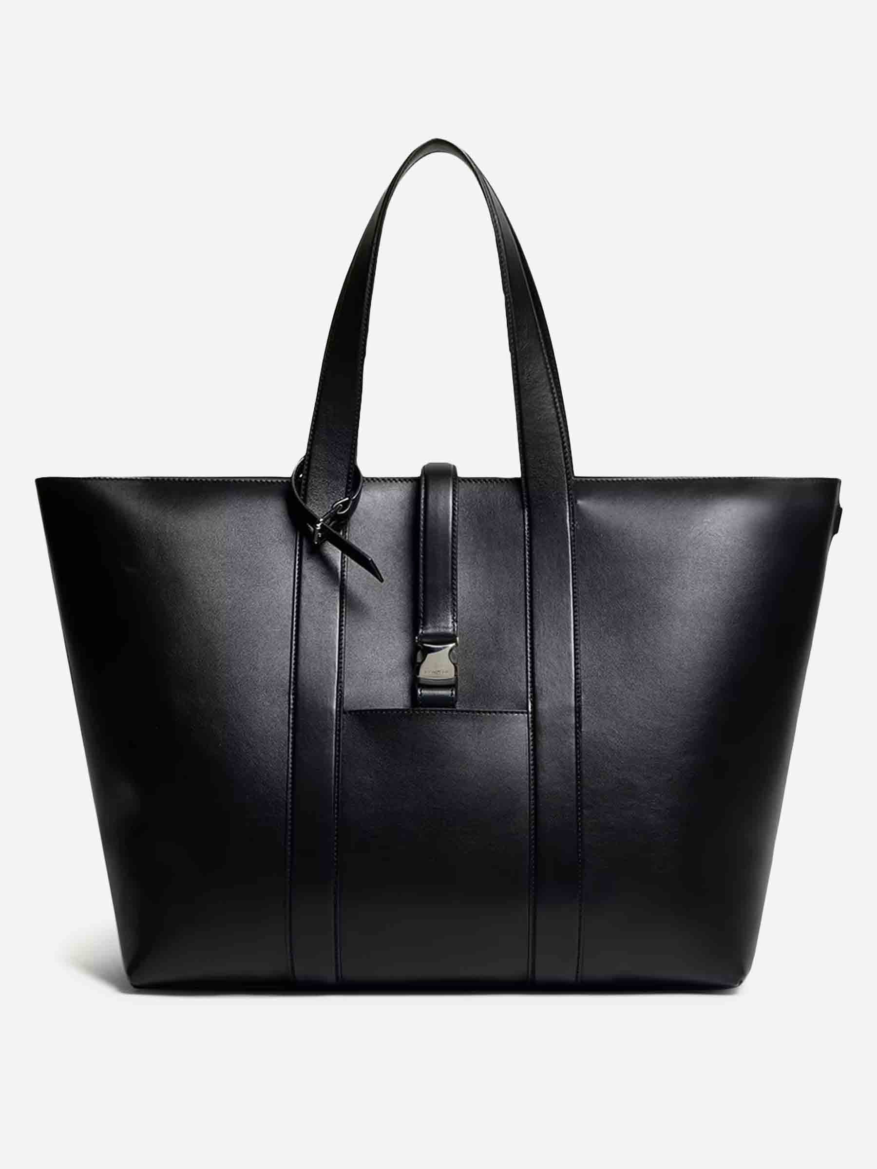 Moncler Genius Edward Enninful Mujer Barcelona Bolso Tote Piel color Negro sku 812-000016 01 - Foto 1