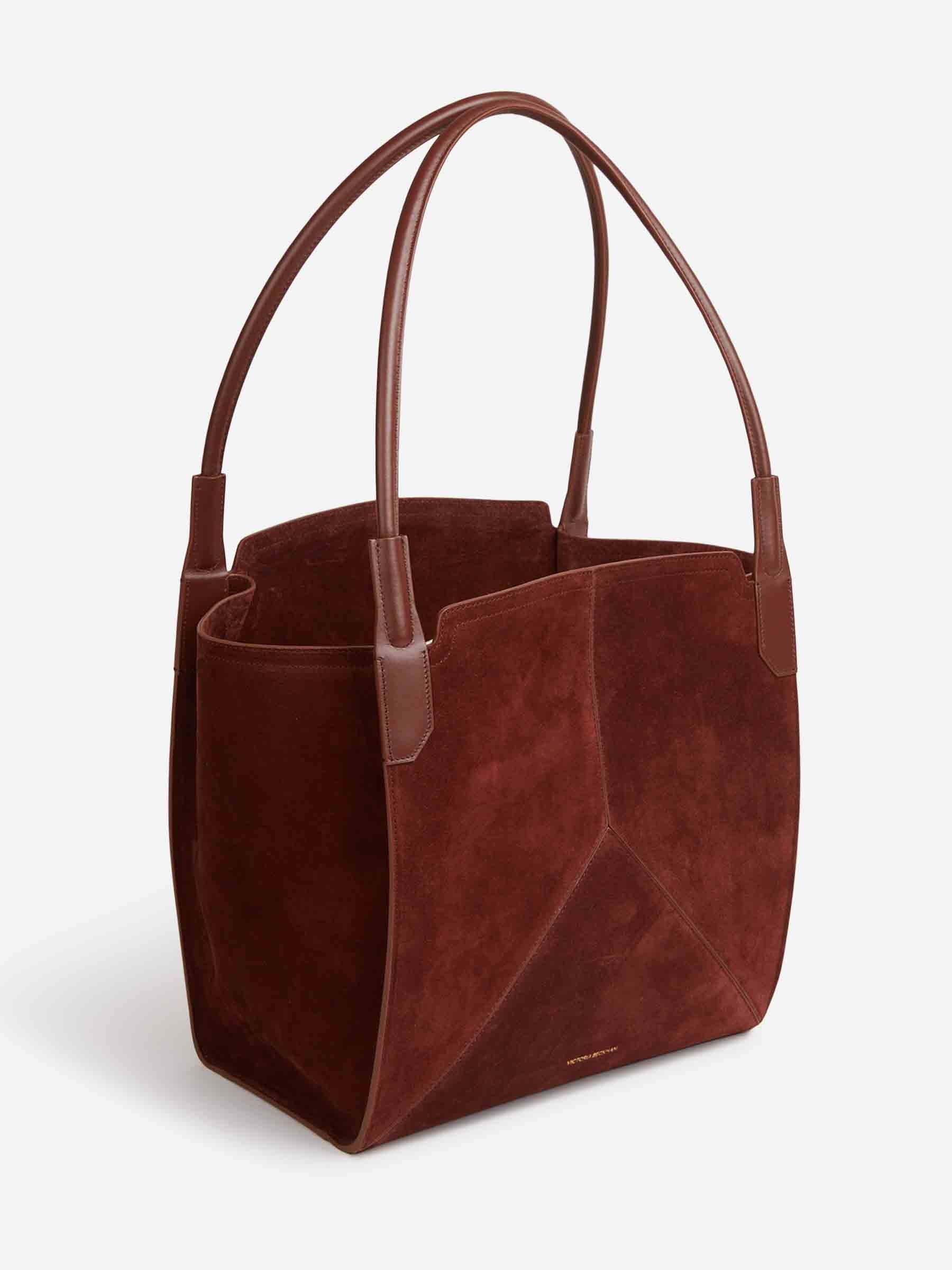 Victoria Beckham Mujer Barcelona Bolso Maxi Piel color Burdeos sku 812-000024 01 - Foto 2