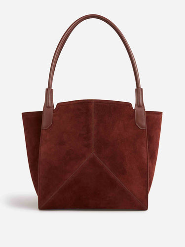 Victoria Beckham Mujer Barcelona Bolso Maxi Piel color Burdeos sku 812-000024 01 - Foto 3