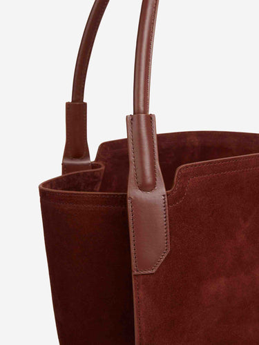 Victoria Beckham Mujer Barcelona Bolso Maxi Piel color Burdeos sku 812-000024 01 - Foto 5
