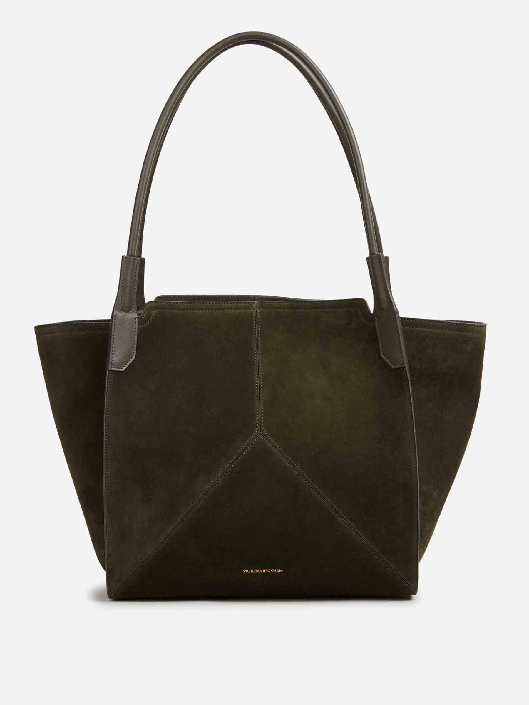 Victoria Beckham Mujer Barcelona Bolso Maxi Piel color Verde Oscuro sku 812-000024 02 - Foto 1