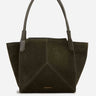 Victoria Beckham Mujer Barcelona Bolso Maxi Piel color Verde Oscuro sku 812-000024 02 - Foto 1