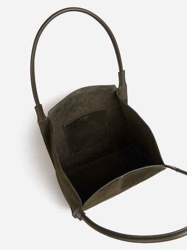Victoria Beckham Mujer Barcelona Bolso Maxi Piel color Verde Oscuro sku 812-000024 02 - Foto 4