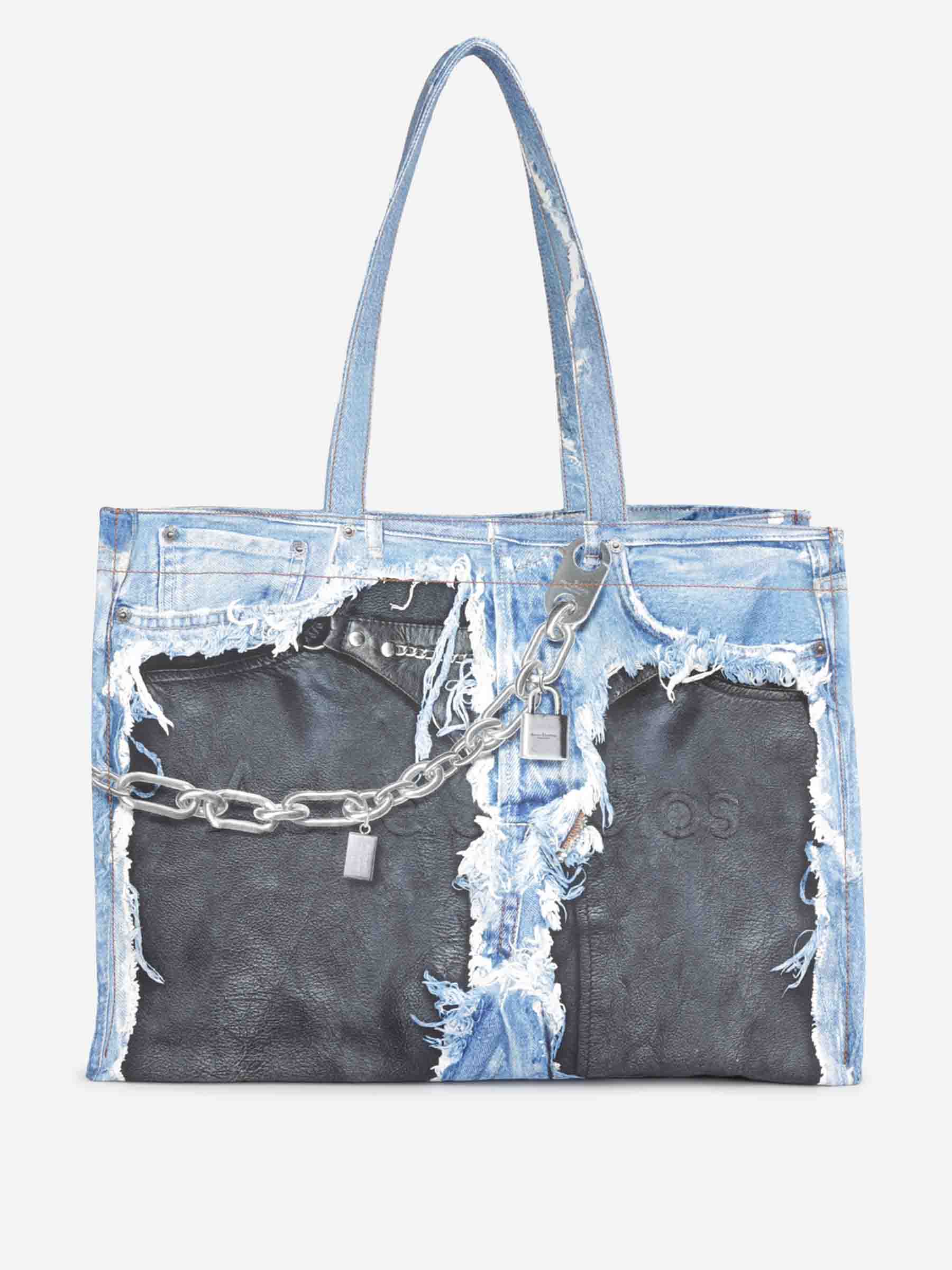 Acne Studios Mujer Barcelona Bolso Tote Denim color Azul Denim sku 812-000038 01 - Foto 1