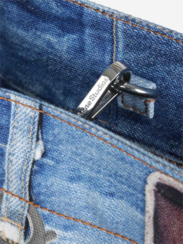 Acne Studios Mujer Barcelona Bolso Tote Denim color Azul Denim sku 812-000038 01 - Foto 3
