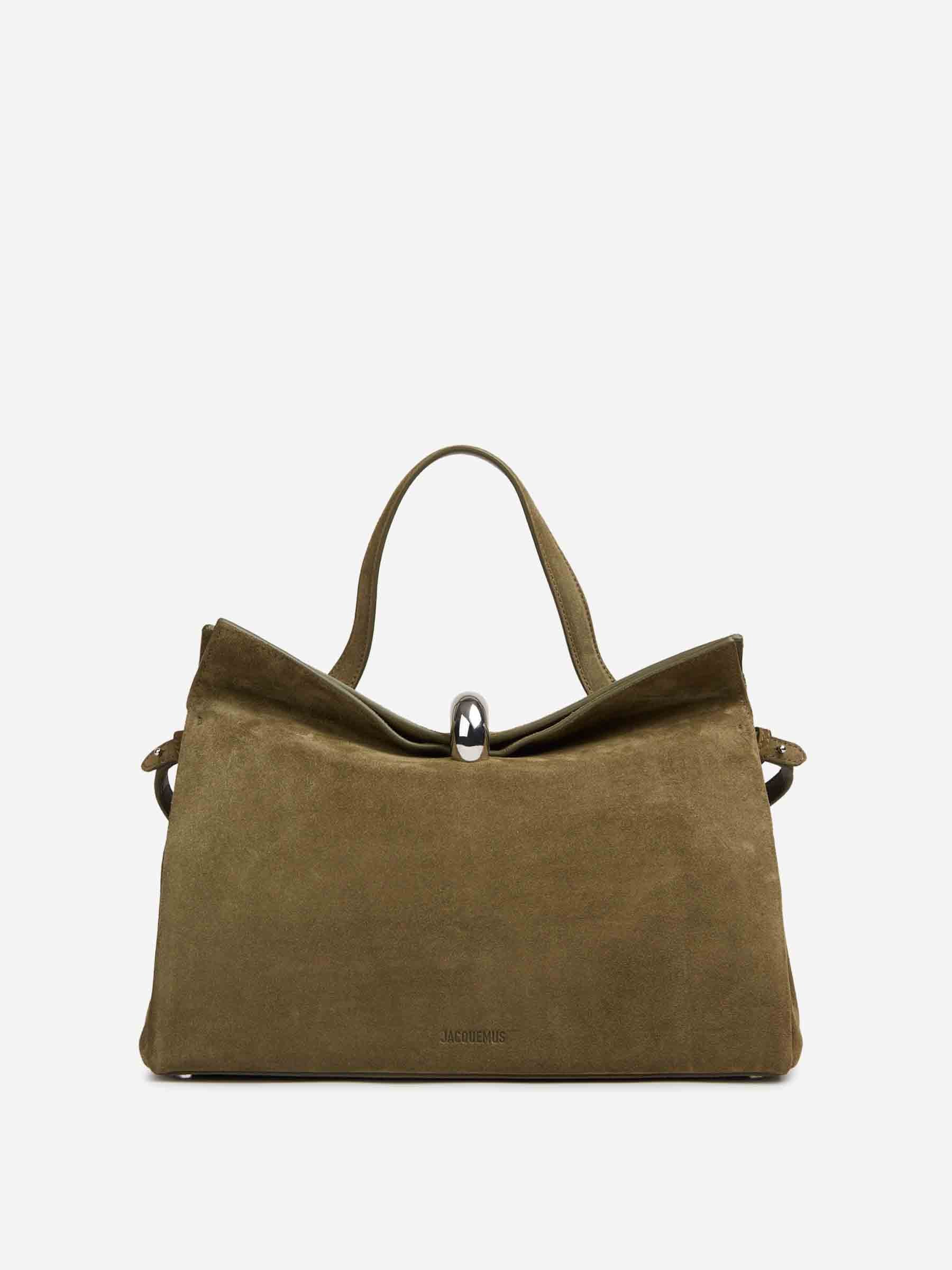 Jacquemus Mujer Barcelona Bolso Le Valérie color Verde Militar sku 812-000047 02 - Foto 1