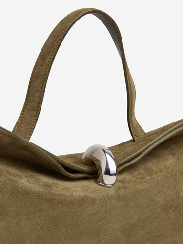 Jacquemus Mujer Barcelona Bolso Le Valérie color Verde Militar sku 812-000047 02 - Foto 5