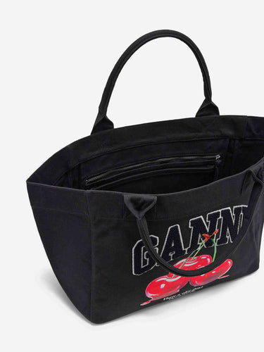 Ganni Mujer Barcelona Bolso Tote Cherry color Multicolor sku 812-000053 01 - Foto 4