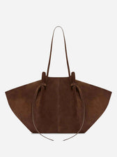 Yuzefi Mujer Barcelona Bolso Mochi Suede color Marrón Oscuro sku 812-000061 01 - Foto 1