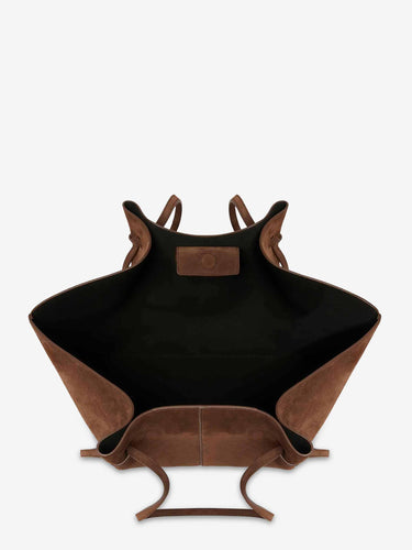 Yuzefi Mujer Barcelona Bolso Mochi Suede color Marrón Oscuro sku 812-000061 01 - Foto 3