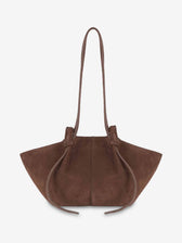 Yuzefi Mujer Barcelona Bolso Mochi Suede color Marrón Oscuro sku 812-000062 01 - Foto 1